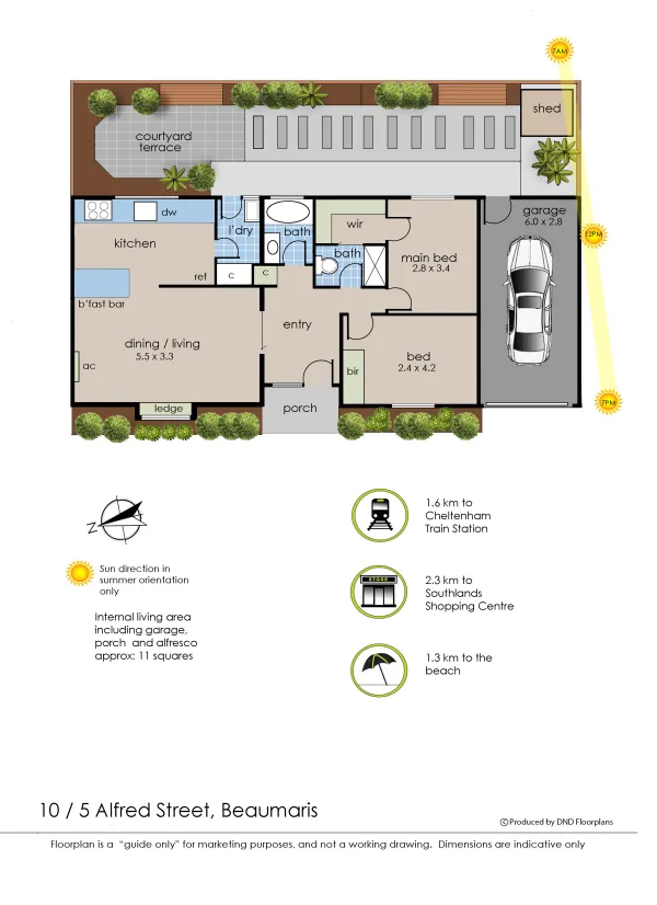 Floorplan 1 of 10/5 Alfred Street, Beaumaris VIC 3193
